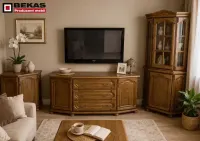 PROMOCJA Prześliczna Stylowa Komoda 180` Dąb Rustykalny Bekas Meble — ujęcie 2