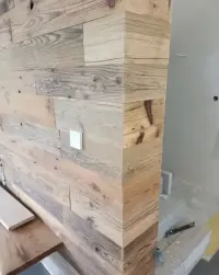 Stara deska z odzysku, deska loft, deska rustykallna — ujęcie 4