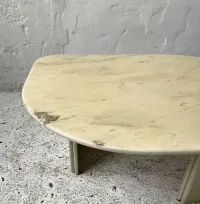 Stolik marmur lata 70 80 vintage design #129 — ujęcie 4