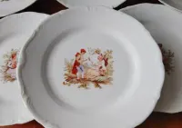 Talerze obiadowe płytkie, porcelana Bogucice — ujęcie 2