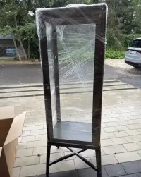 Witryna IKEA Fabrikor ciemnoszara — ujęcie 3