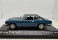 1/43 Peugeot 504 Coupe 1974 Minichamps — ujęcie 2