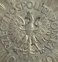 10 zł 1937 Piłsudski srebro — ujęcie 5