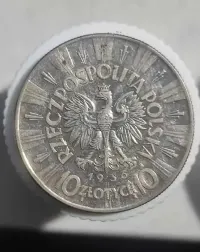 10 zł Józef Piłsudski 1936 r. — ujęcie 2