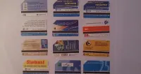 12 kart kolekcjonerskich telefonicznych - różne — ujęcie 2