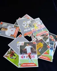 120 naklejek piłkarzy Dumni z naszych Łączy nas piłka Ekstraklasa 1415 — ujęcie 2
