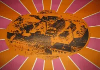 150 lat Łodzi Przemyslowej Plakat z roku 1973 duży — ujęcie 2