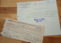 2 dokumenty PKP II RP 1939 rok Poznań — ujęcie 5
