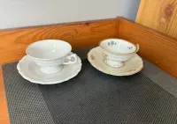 2 Filiżanki Porcelana - KPM oraz Wałbrzych — ujęcie 2