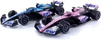 2-pack Formula 1 Alpine A523 Launch livery #31 & #10 - skala 1:18 - Solido — ujęcie 2