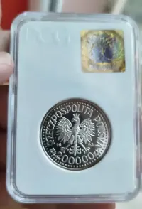 200000zł - srebrna moneta okolicznościowa — ujęcie 2