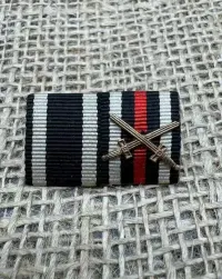 2x spanga polowa feldspange EK 1914, Hindenburg ww1 original — ujęcie 2