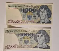 3 Banknoty 1000zl 1982r 1979r. — ujęcie 5