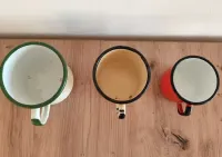 3 garnuszki / kubeczki z czasów PRL — ujęcie 5