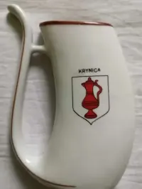 3 x pijałka porcelana Ćmielów uzdrowiska polskie — ujęcie 4
