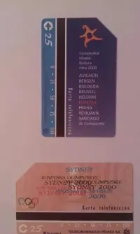 4 karty kolekcjonerskie telefoniczne okolicznościowe — ujęcie 4