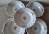 5 białych porcelanowych głębokich talerzy Wałbrzych, 21 cm, jak nowe — ujęcie 4