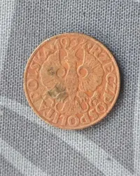 5 gr 1934r 5 groszy moneta — ujęcie 2