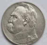 5 zł 1935 Piłsudski srebro — ujęcie 2