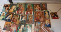 50szt.Ikony olejne na drewnie. — ujęcie 2