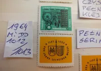5szt. znaczki Mi941 seria Mi1012 pw NRD 1963 /1964r. Niemcy DDR czyste — ujęcie 3