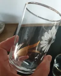 6 szklanek szklanki z Prl — ujęcie 5
