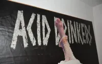ACID DRINKERS - Infernal Connection - płótno z trasy 1995, UNIKAT !!! — ujęcie 3