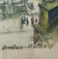 Akwarela Breslau - Wrocław — ujęcie 3