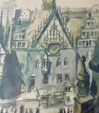Akwarela Breslau - Wrocław — ujęcie 5