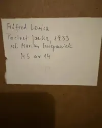 Alfred Lenica   Portret Janka z 1933roku. — ujęcie 4