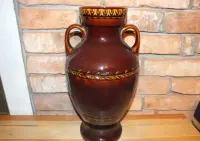 Amfora porcelit Pruszków sygnowana duża — ujęcie 2