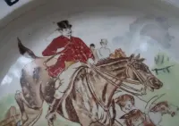 Antyk_100 lat!  Talerz dla Dziecka_CARLTON WARE_Anglia ok.1880 do 1900 — ujęcie 2