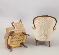 Antyk Sofa rokoko 2 osobowa plus 2 fotele — ujęcie 4