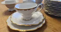 ANTYK UNIKAT, serwis kawowo-herbaciany Rosenthal Pompadour na 12 osób — ujęcie 2
