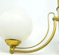 ART DECO - żyrandol w stylu ART DECO kule — ujęcie 2