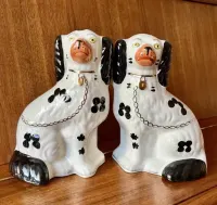 **ARTHUR WOOD Vintage Duże Psy Kominkowe Spaniel Ceramika Figurka Pies — ujęcie 3