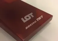 B787-8 Polskie Linie Lotnicze PLL LOT   model skala 1:200 — ujęcie 5