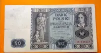 Banknot 20 złotych 1936 R. — ujęcie 3