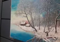 Bardzo stary obraz sygnowany. — ujęcie 3
