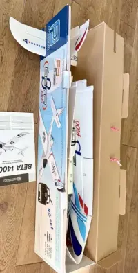 Beta 1400 Pelikan jak skysurfer Samolot rc model zdalnie sterowany do nauki latania — ujęcie 4