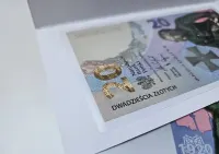 Bitwa Warszawska 1920 20zł NBP niski numer 1026 — ujęcie 4