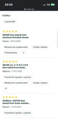 BODBYN ikea metod front/y kuchnia -salon SPA,BARBER,WELLNESS — ujęcie 3