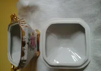Bomboniera porcelanowa Gźel — ujęcie 3