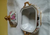 Bomboniera porcelanowa Gźel — ujęcie 4