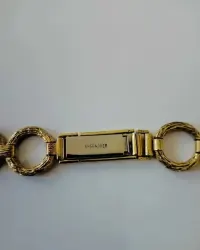 Bransoleta vintage Amerikaner retro pozlacana — ujęcie 3