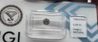 Brylant Naturalny O Barwie Naturalnej Fantazyjnej - 0.50CT — ujęcie 2