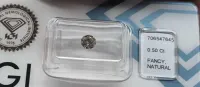 Brylant Naturalny O Barwie Naturalnej Fantazyjnej - 0.50CT — ujęcie 3