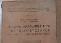 Budowa napowietrznych linii elektrycznych  Grabowski 1938 rok — ujęcie 3