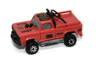 Burnin' Key Cars Kidco 1982 1:64 model metalowy resorak vintage pickup terenowy — ujęcie 2