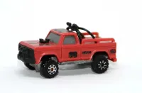 Burnin' Key Cars Kidco 1982 1:64 model metalowy resorak vintage pickup terenowy — ujęcie 4